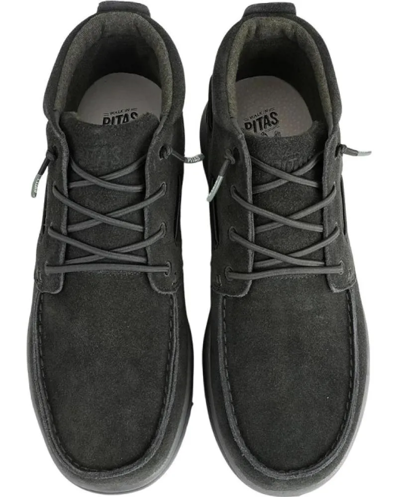 Botines WALK IN PITAS  de Hombre PITAS TIMOR SUEDE WVE-TMRSM  AZUL